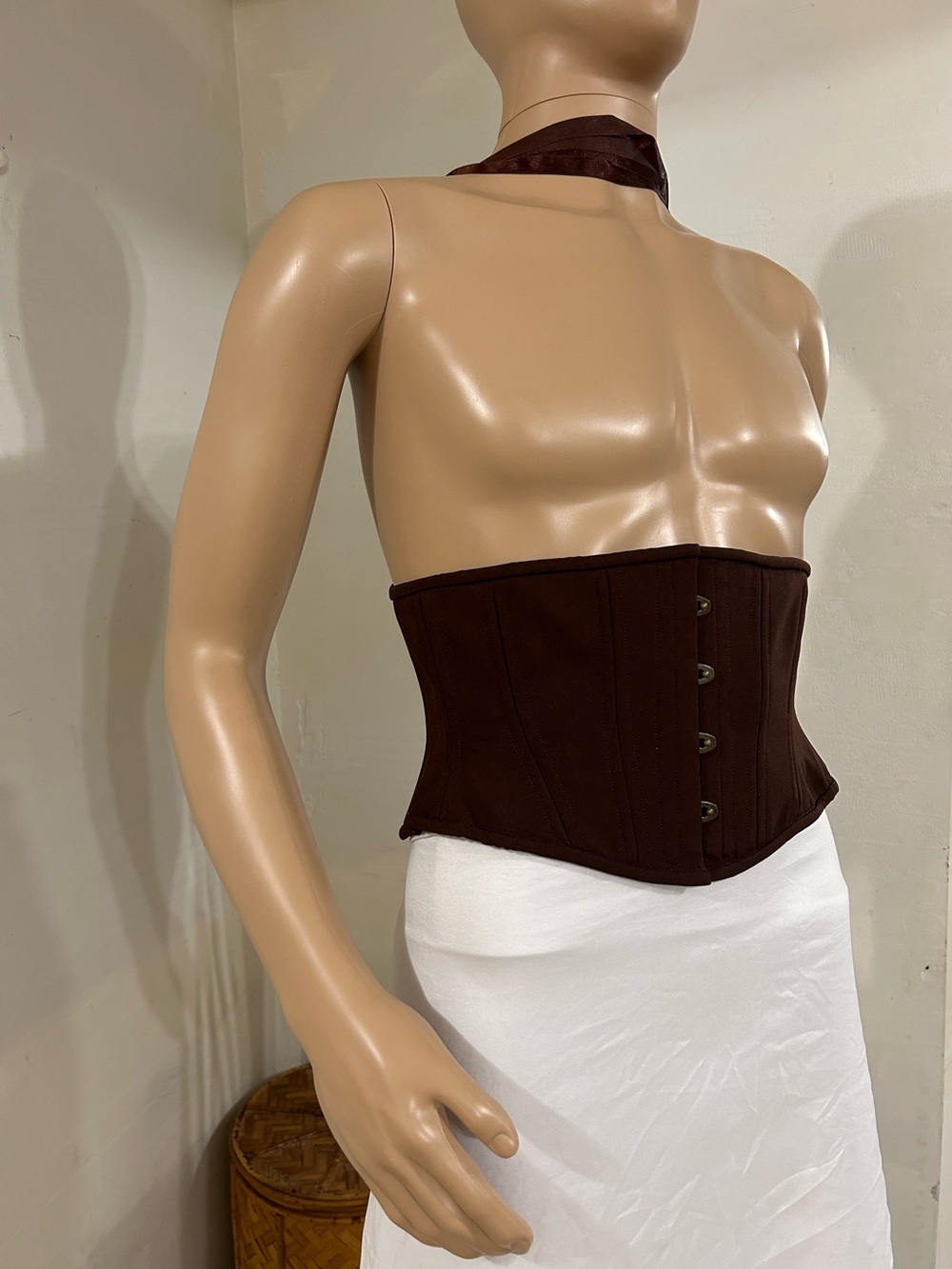 Brown Corset Waist Cincher